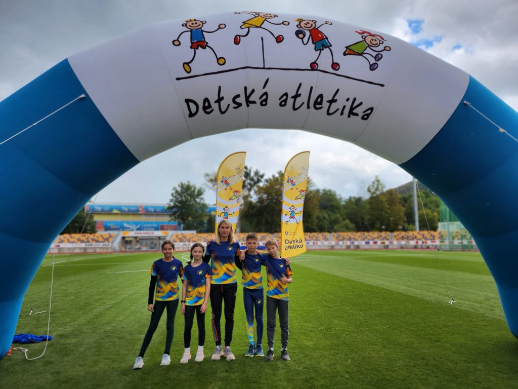 Jozef Repčík, Funny athletics, Iveta Repčíková, žofia Nanová, Silvia Šalgovičová